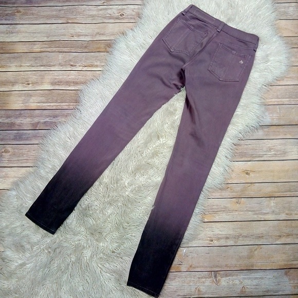 Rag & Bone | Ombre Effect Skinny Legging Jeans - Picture 5 of 8